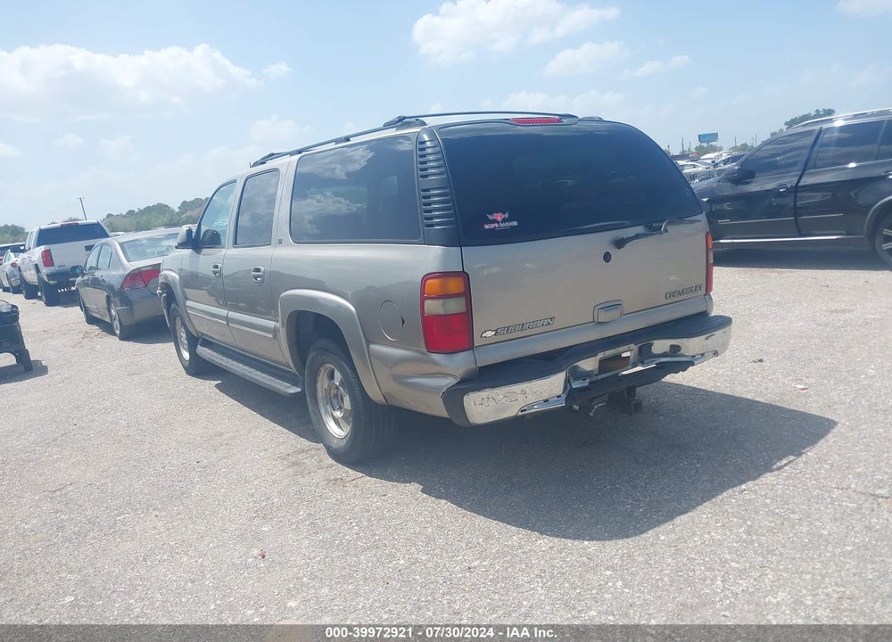 2003 CHEVROLET SUBURBAN 1500 LT VIN: 3GNFK16Z73G266848