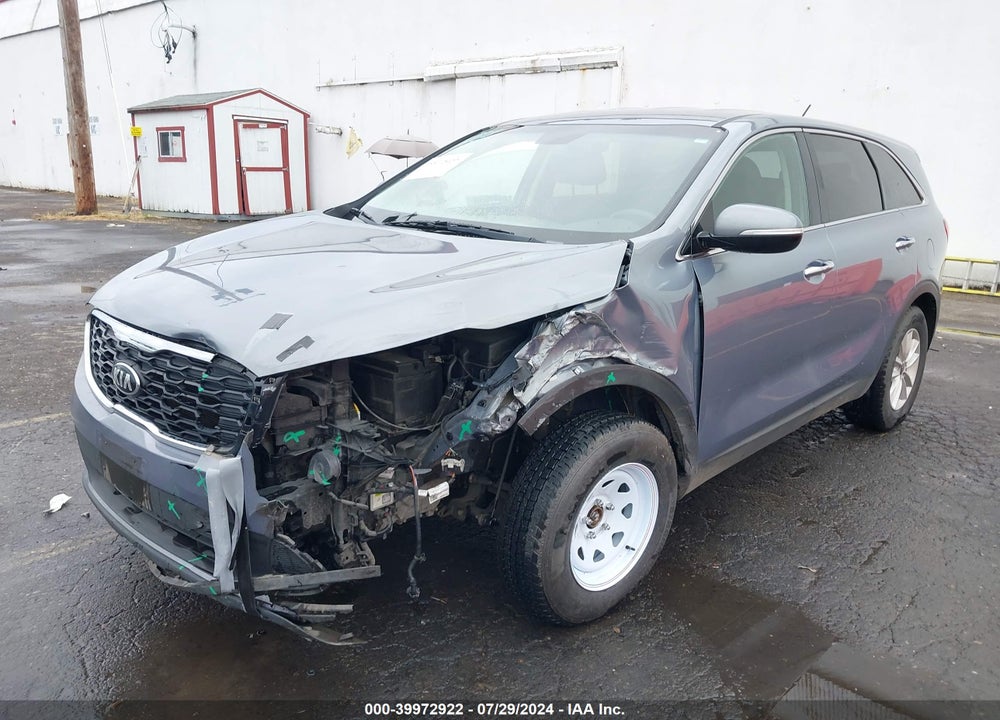 2019 KIA SORENTO 2.4L L VIN: 5XYPG4A3XKG604503