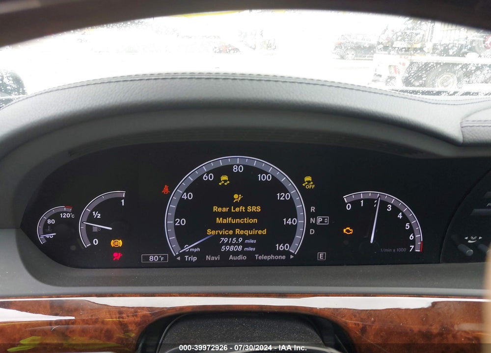 2013 MERCEDES-BENZ S 550 VIN: WDDNG7DB0DA506729