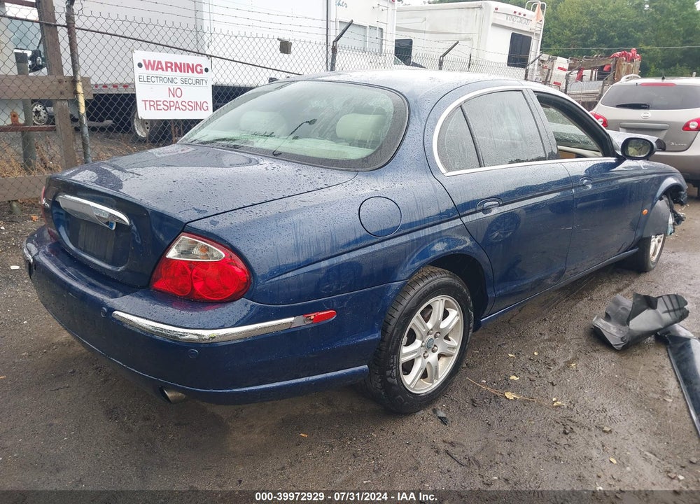 2003 JAGUAR S-TYPE 3.0L V6 VIN: SAJEA01T93FM52110