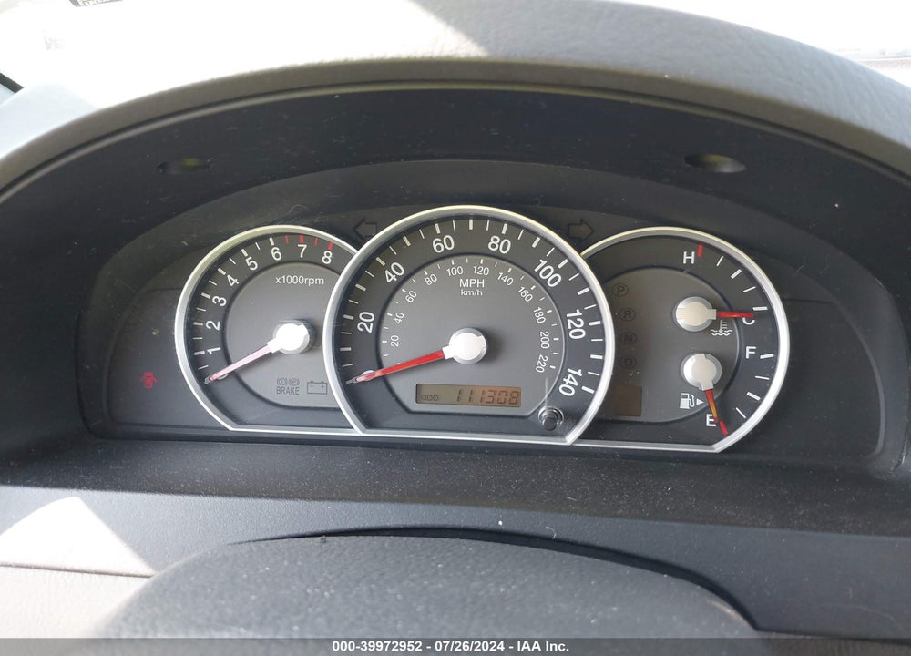 2008 KIA SORENTO EX VIN: KNDJD736385810576