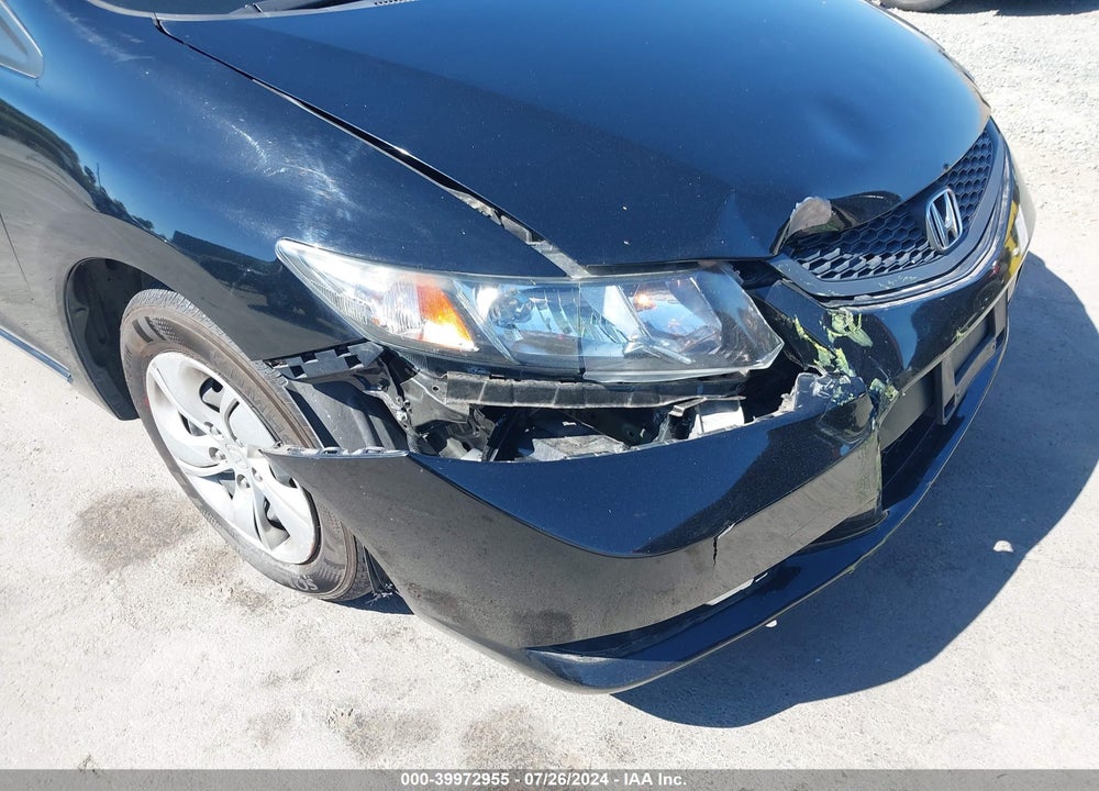 2013 HONDA CIVIC LX VIN: 2HGFG3B5XDH515431