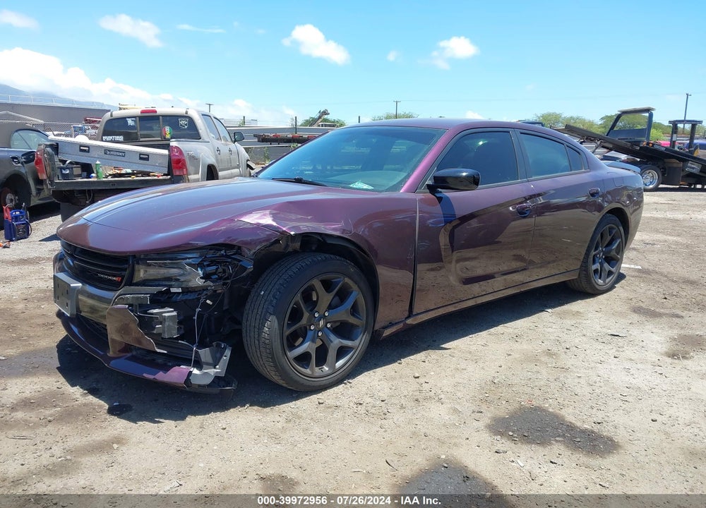 2020 DODGE CHARGER SXT RWD VIN: 2C3CDXBG4LH237826