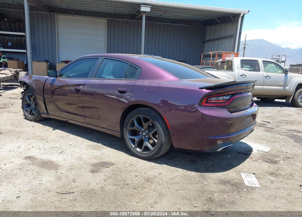 2020 DODGE CHARGER SXT RWD VIN: 2C3CDXBG4LH237826