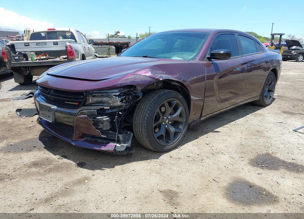 2020 DODGE CHARGER SXT RWD VIN: 2C3CDXBG4LH237826