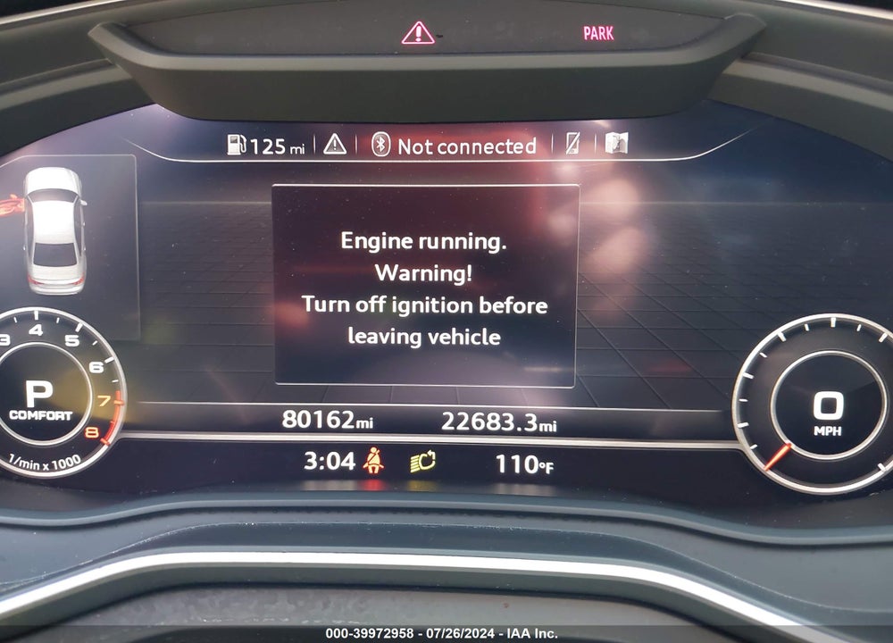 2017 AUDI A4 2.0T PREMIUM VIN: WAUENAF43HN001615
