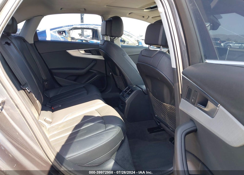 2017 AUDI A4 2.0T PREMIUM VIN: WAUENAF43HN001615