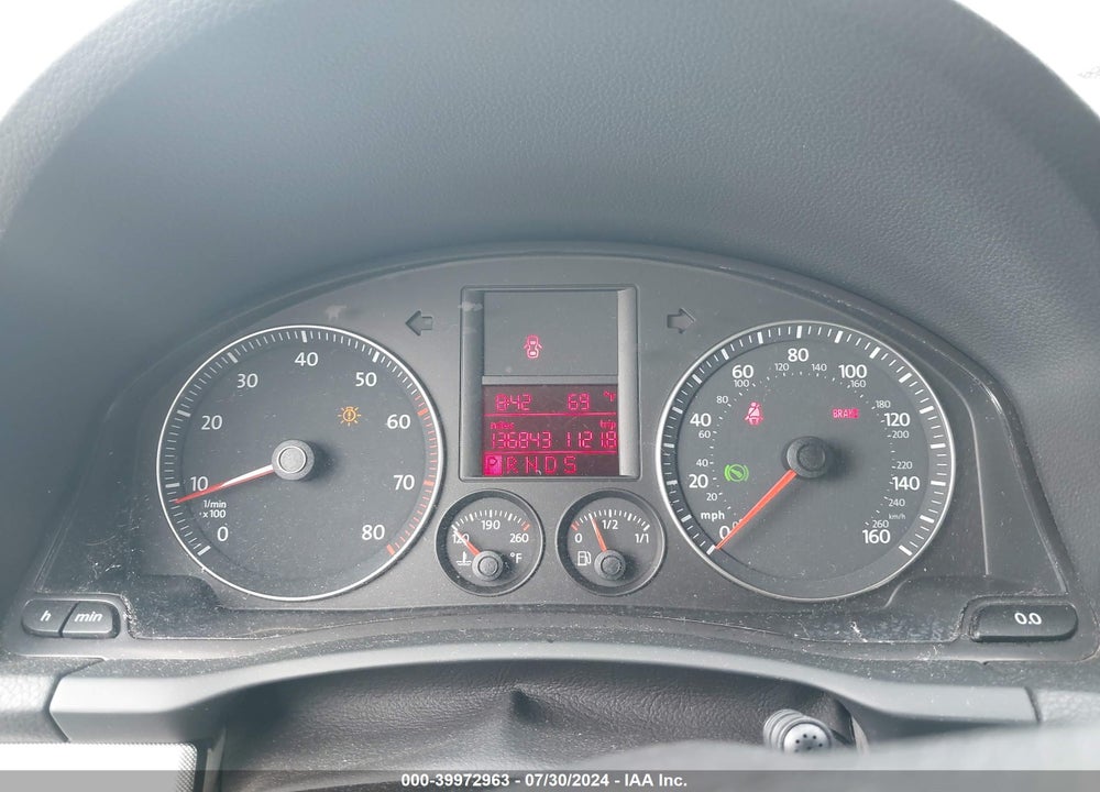 2007 VOLKSWAGEN JETTA WOLFSBURG EDITION VIN: 3VWEF71K47M193304