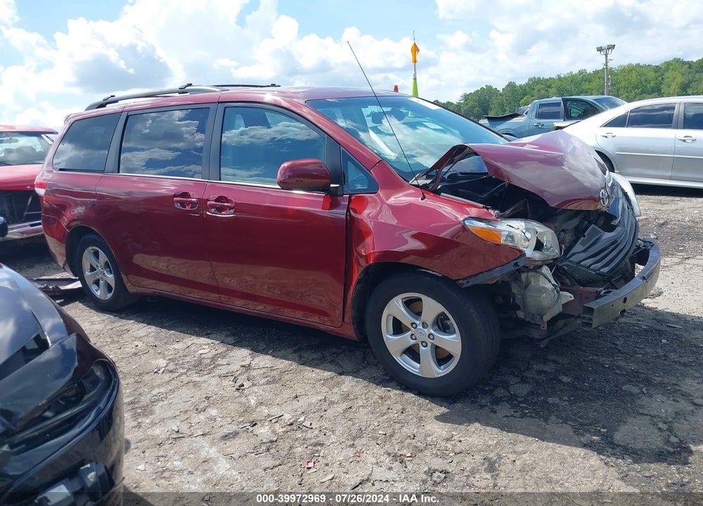 2014 TOYOTA SIENNA LE V6 8 PASSENGER VIN: 5TDKK3DC4ES496756