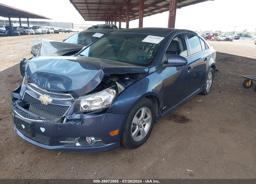 2014 CHEVROLET CRUZE 1LT AUTO VIN: 1G1PC5SB7E7285921