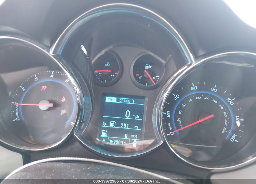 2014 CHEVROLET CRUZE 1LT AUTO VIN: 1G1PC5SB7E7285921