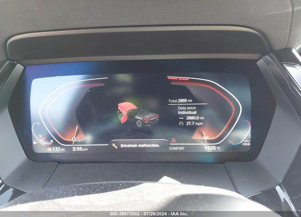 2024 BMW Z4 SDRIVE30I VIN: WBAHF3C0XRWY34315