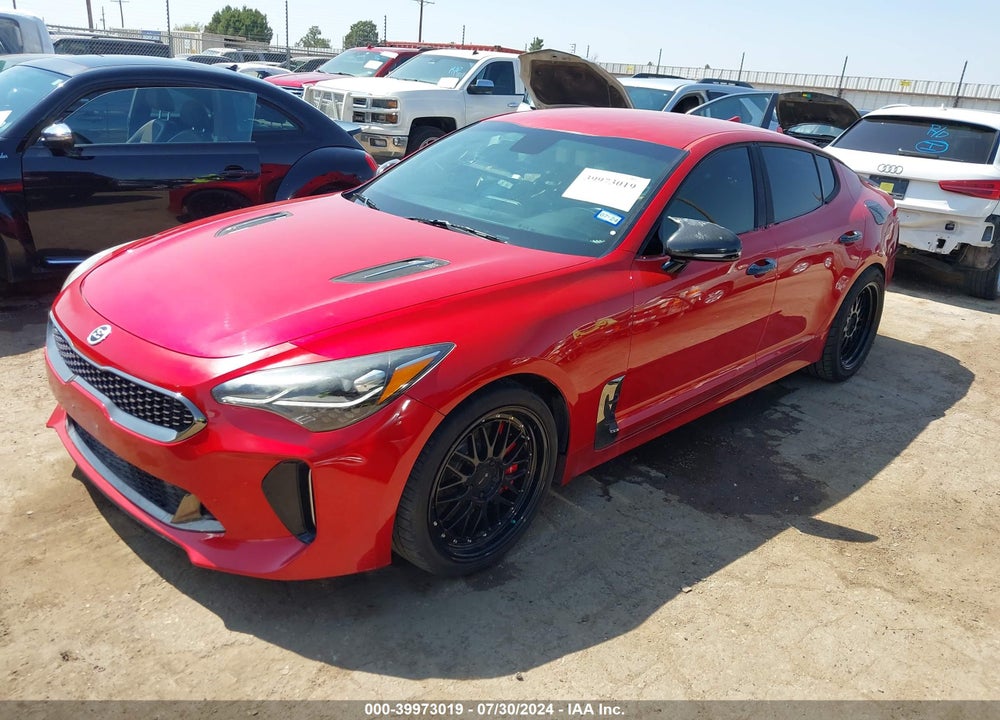 2019 KIA STINGER GT VIN: KNAE35LC8K6056541