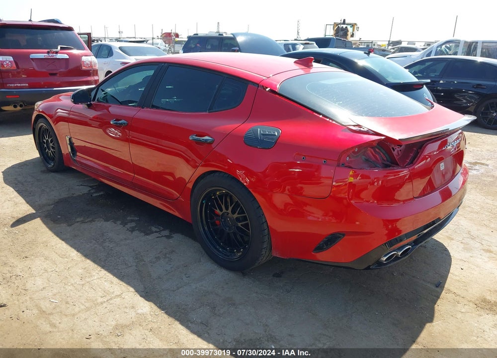 2019 KIA STINGER GT VIN: KNAE35LC8K6056541
