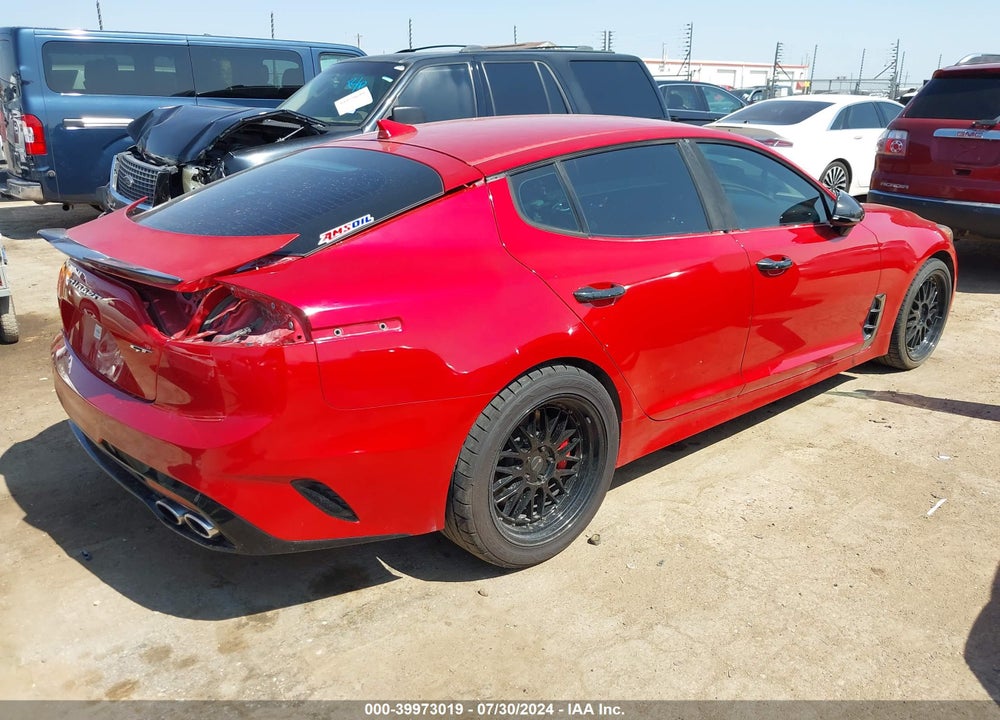 2019 KIA STINGER GT VIN: KNAE35LC8K6056541