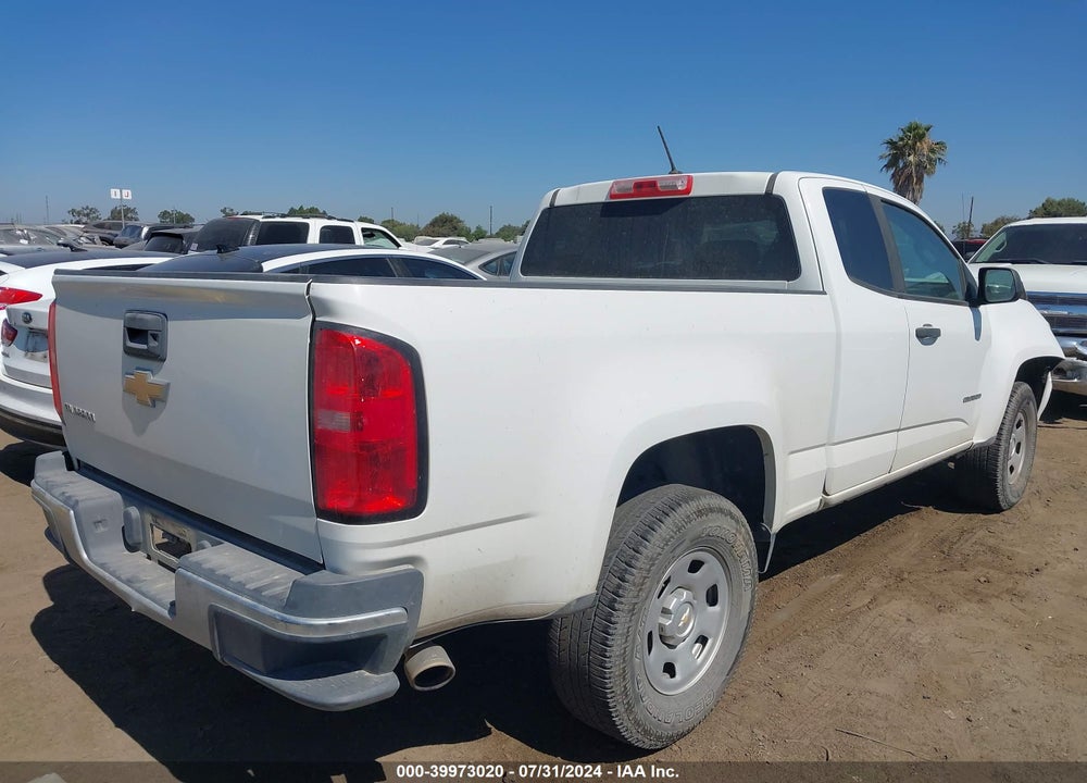 2019 CHEVROLET COLORADO WT VIN: 1GCHSBEA0K1189417