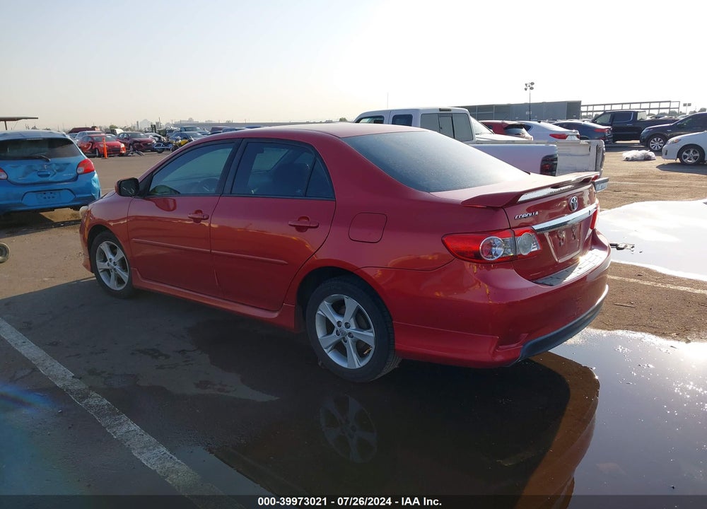 2013 TOYOTA COROLLA S VIN: 5YFBU4EE6DP205049