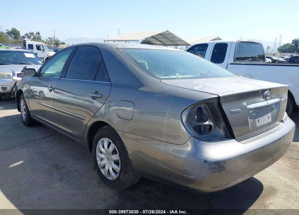 2005 TOYOTA CAMRY LE VIN: 4T1BE32K05U532791