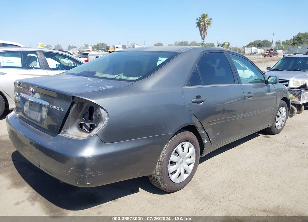 2005 TOYOTA CAMRY LE VIN: 4T1BE32K05U532791