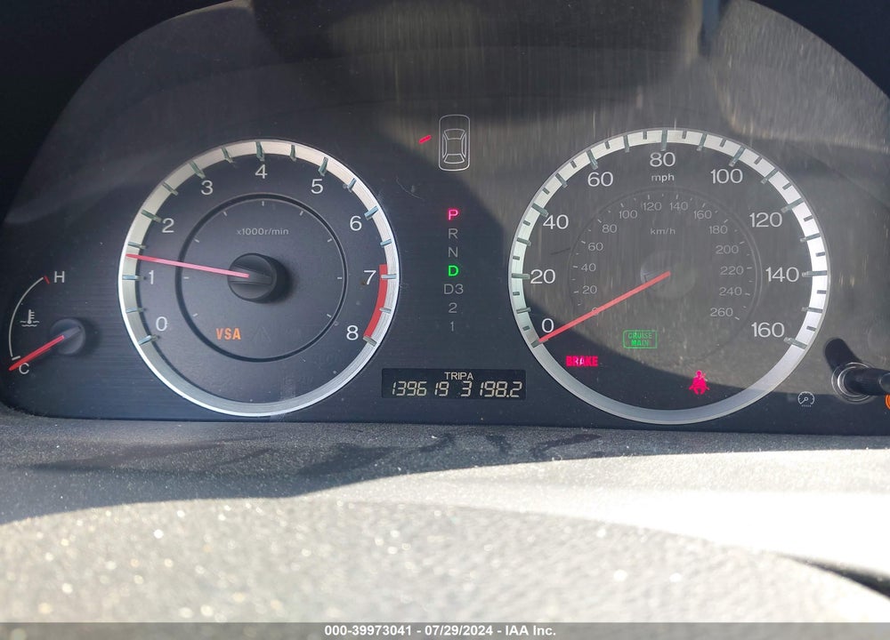 2010 HONDA ACCORD 2.4 LX-P VIN: 1HGCP2F42AA163258