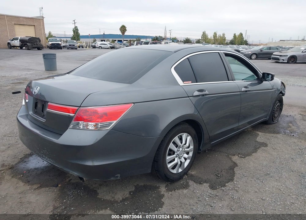 2012 HONDA ACCORD 2.4 LX VIN: 1HGCP2F32CA099703