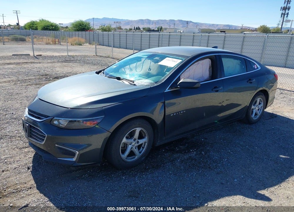 2017 CHEVROLET MALIBU LS VIN: 1G1ZB5ST6HF126192