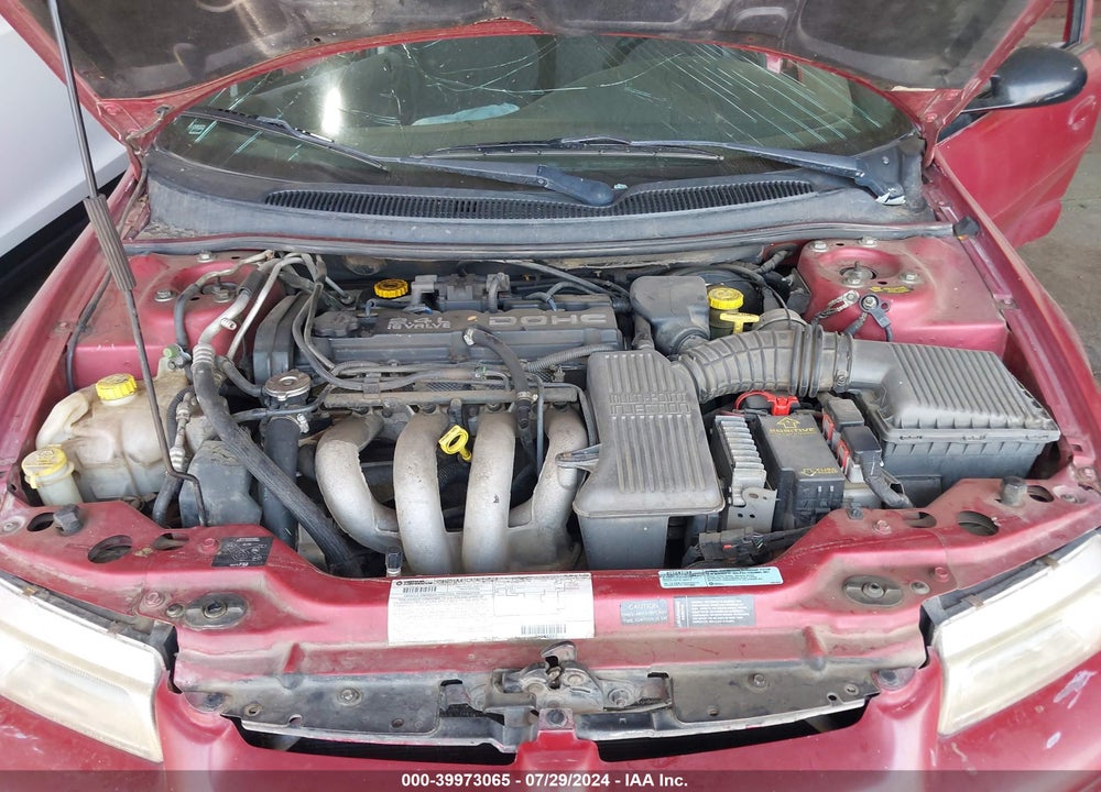 1998 DODGE STRATUS VIN: 1B3EJ46X7WN239220