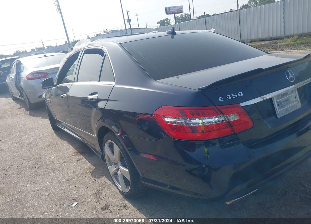 2012 MERCEDES-BENZ E 350 VIN: WDDHF8JB4CA562956