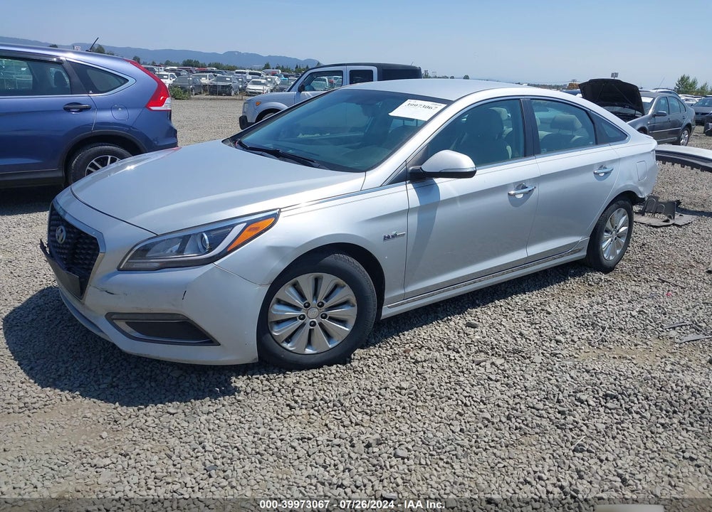 2017 HYUNDAI SONATA HYBRID SE VIN: KMHE24L33HA064936