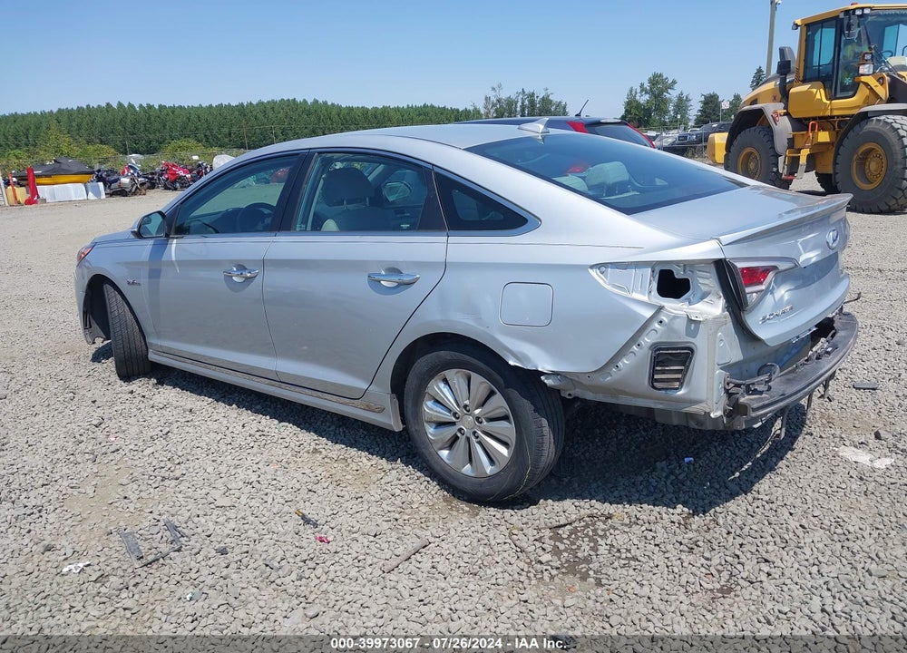 2017 HYUNDAI SONATA HYBRID SE VIN: KMHE24L33HA064936