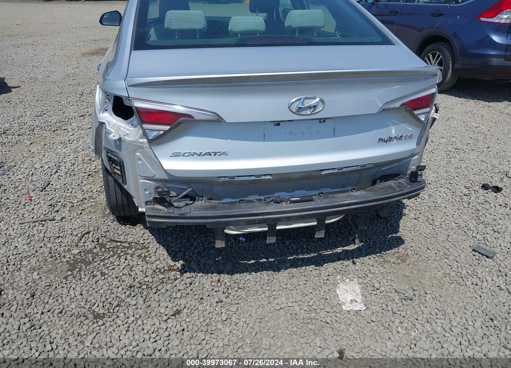 2017 HYUNDAI SONATA HYBRID SE VIN: KMHE24L33HA064936