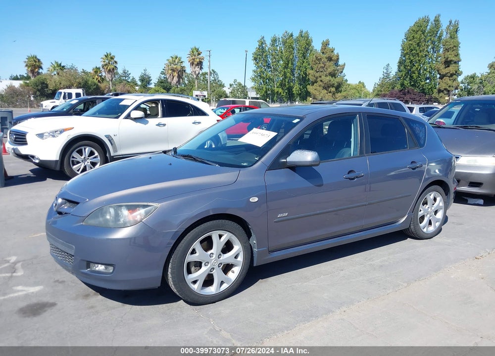 2007 MAZDA 3 S GRAND TOURING VIN: JM1BK344471604110