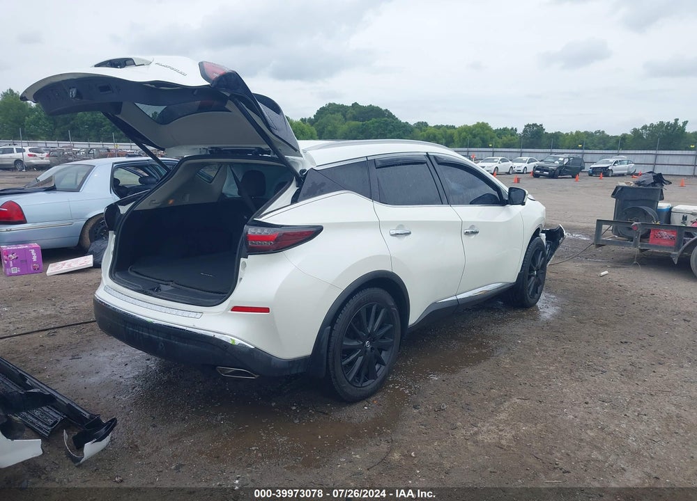 2021 NISSAN MURANO VIN: 5N1AZ2DJXMC141702