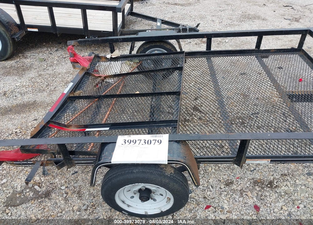 2019 CARRY ON TRAILERS 5X8 UTILITY VIN: 4YMBU0816KT033304