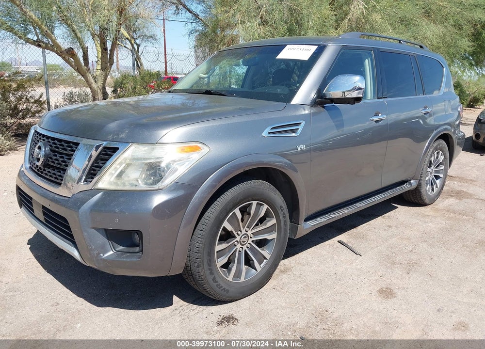 2017 NISSAN ARMADA SL VIN: JN8AY2NC9H9504635