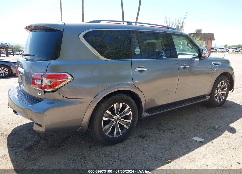 2017 NISSAN ARMADA SL VIN: JN8AY2NC9H9504635