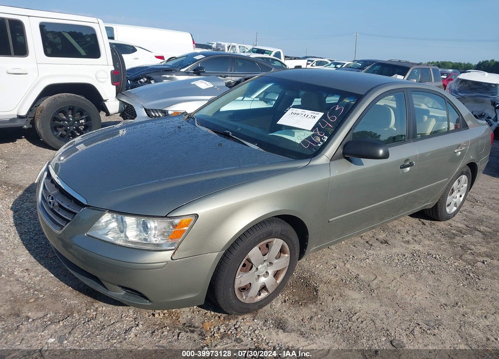2009 HYUNDAI SONATA GLS VIN: 5NPET46C29H468463