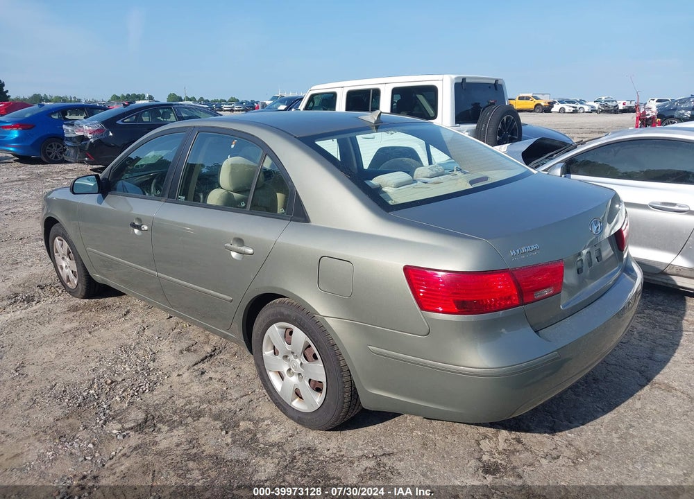 2009 HYUNDAI SONATA GLS VIN: 5NPET46C29H468463