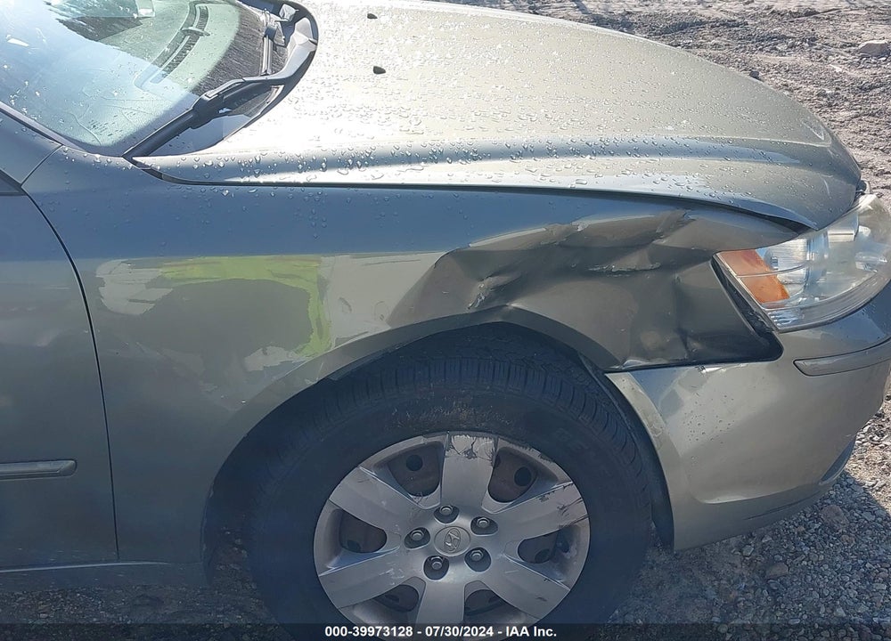 2009 HYUNDAI SONATA GLS VIN: 5NPET46C29H468463