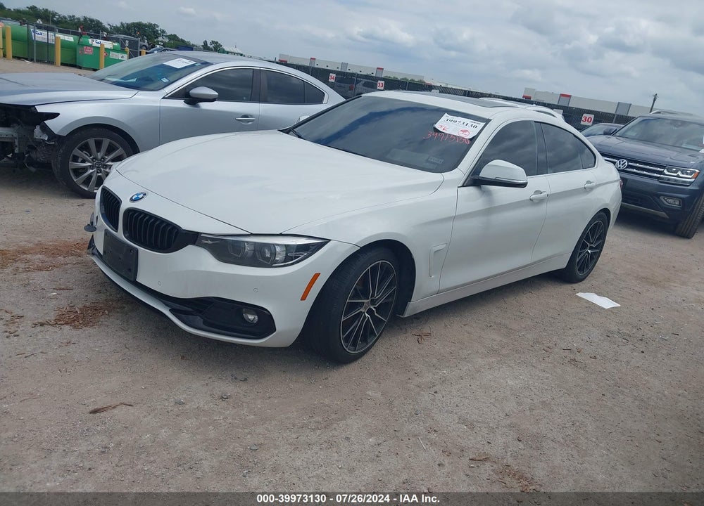 2018 BMW 430I GRAN COUPE VIN: WBA4J1C55JBG78549