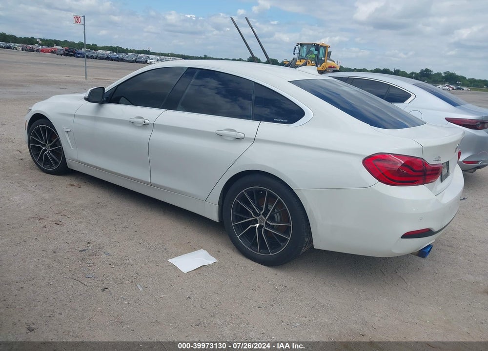 2018 BMW 430I GRAN COUPE VIN: WBA4J1C55JBG78549