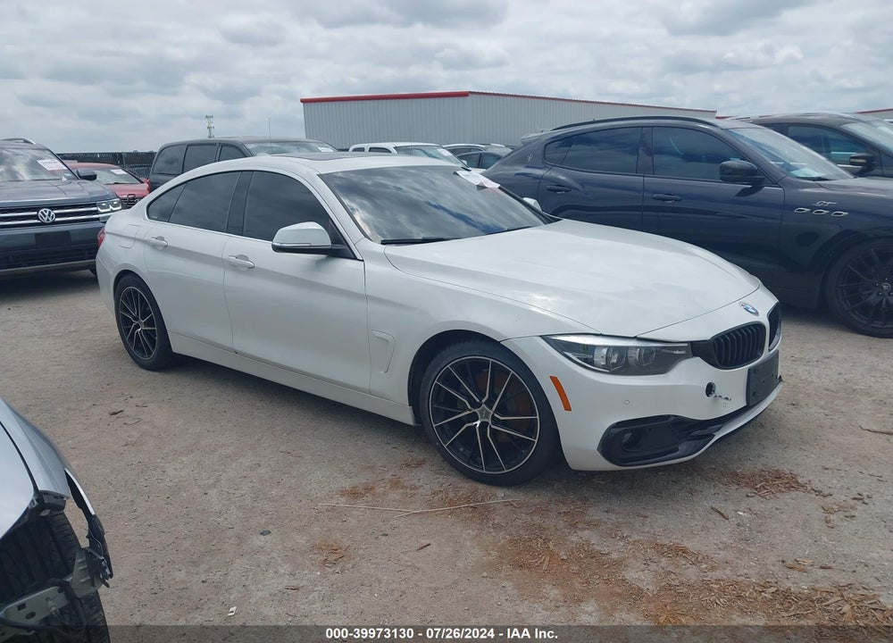 2018 BMW 430I GRAN COUPE VIN: WBA4J1C55JBG78549