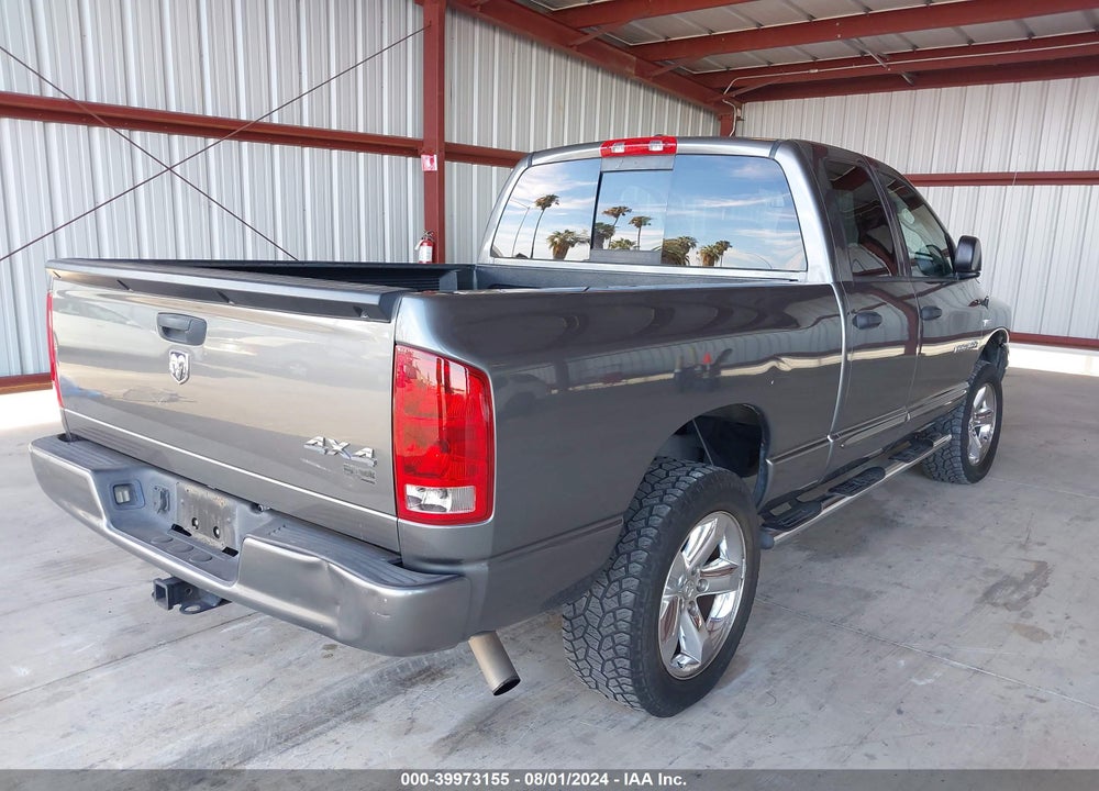 2006 DODGE RAM 1500 SLT/TRX4 OFF ROAD/SPORT VIN: 1D7HU18236S692034