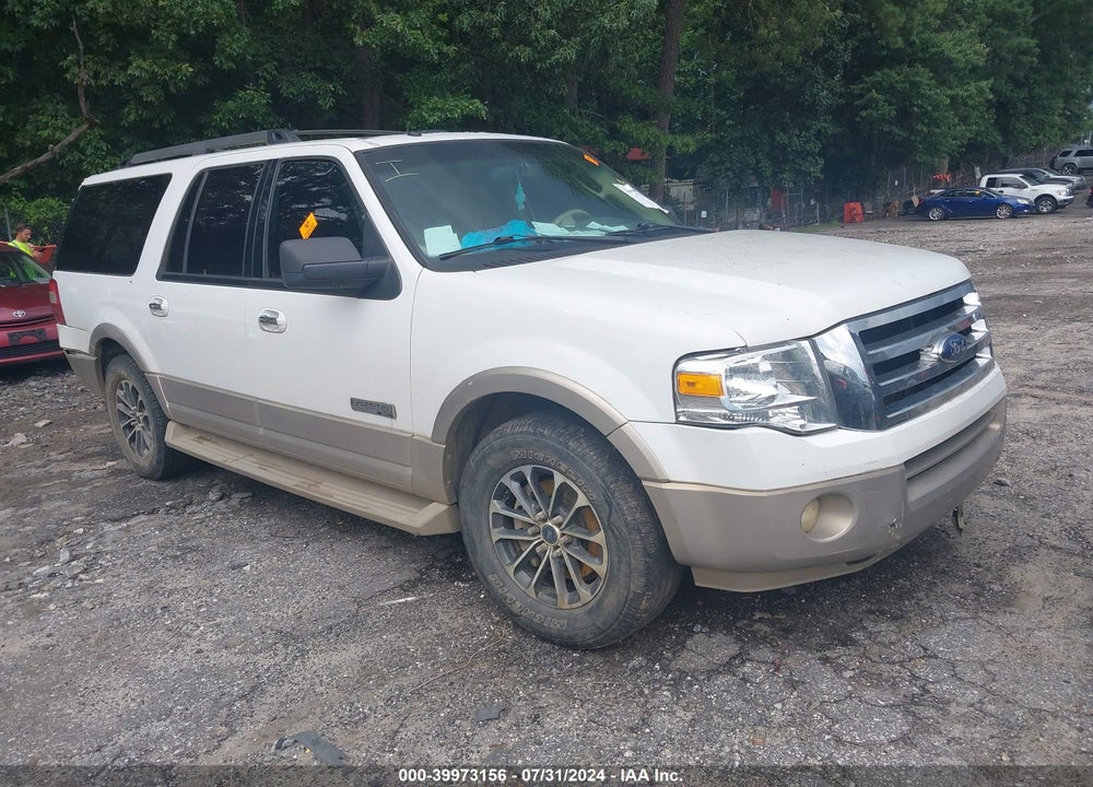 2007 FORD EXPEDITION EL EDDIE BAUER VIN: 1FMFK17577LA46070