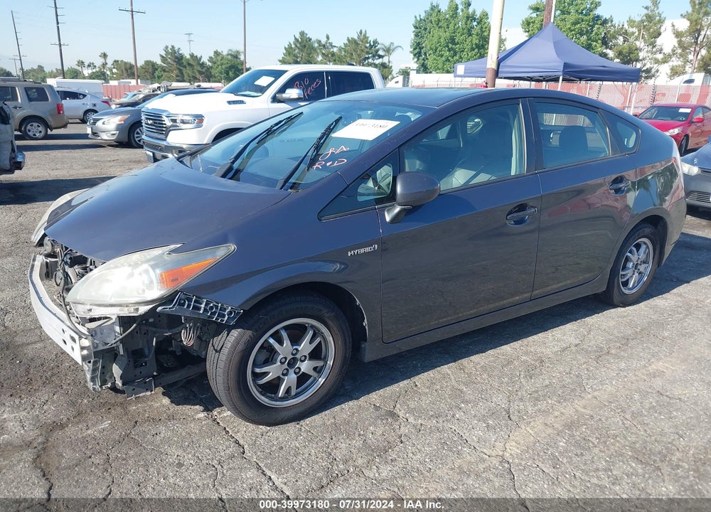 2011 TOYOTA PRIUS FOUR VIN: JTDKN3DU6B5310619
