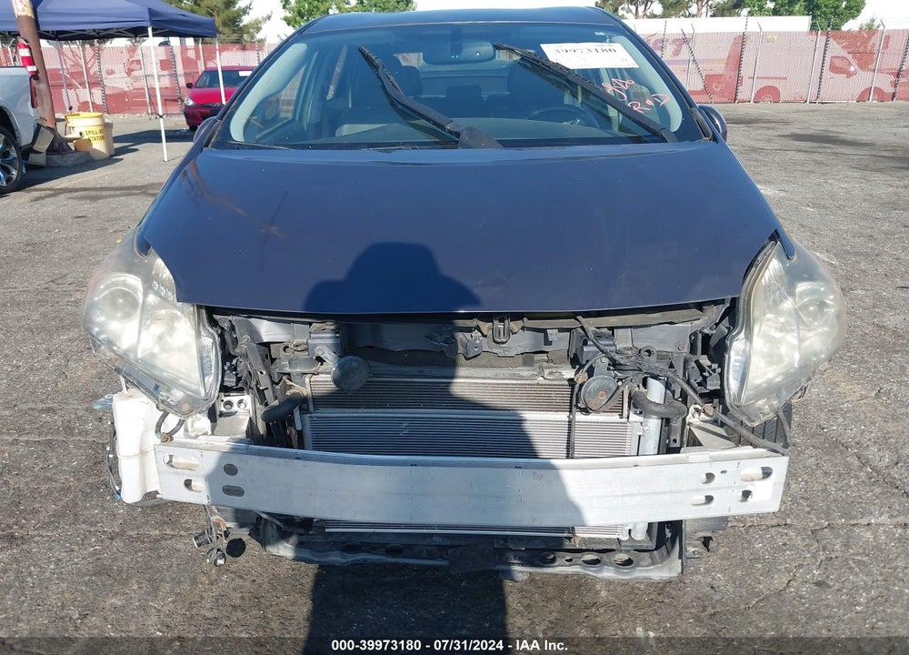 2011 TOYOTA PRIUS FOUR VIN: JTDKN3DU6B5310619