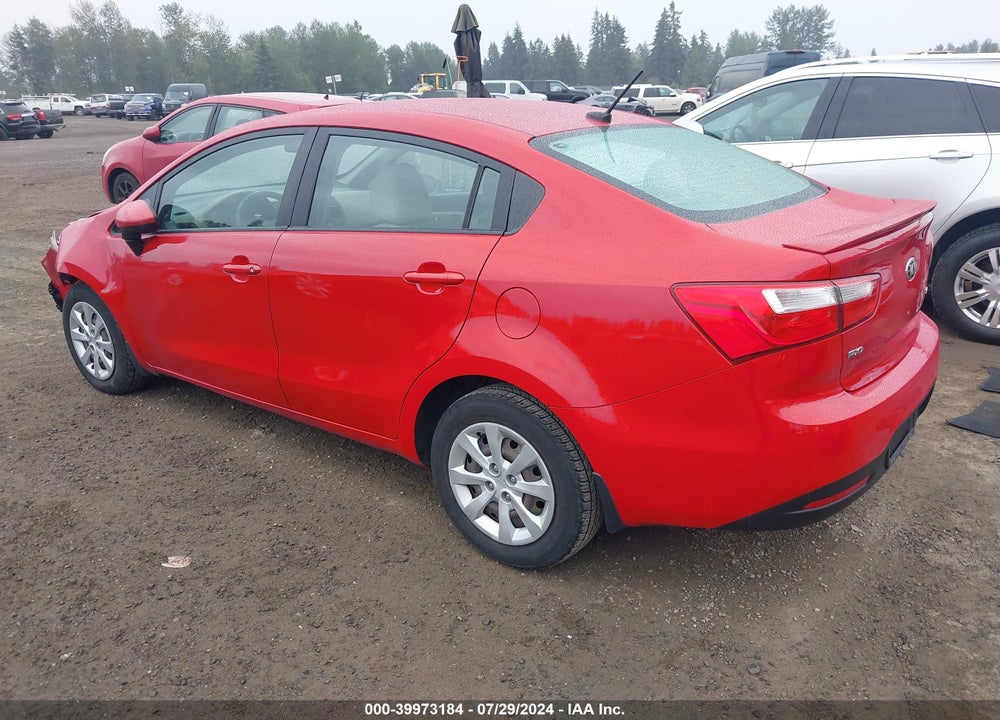 2013 KIA RIO LX VIN: KNADM4A39D6146824