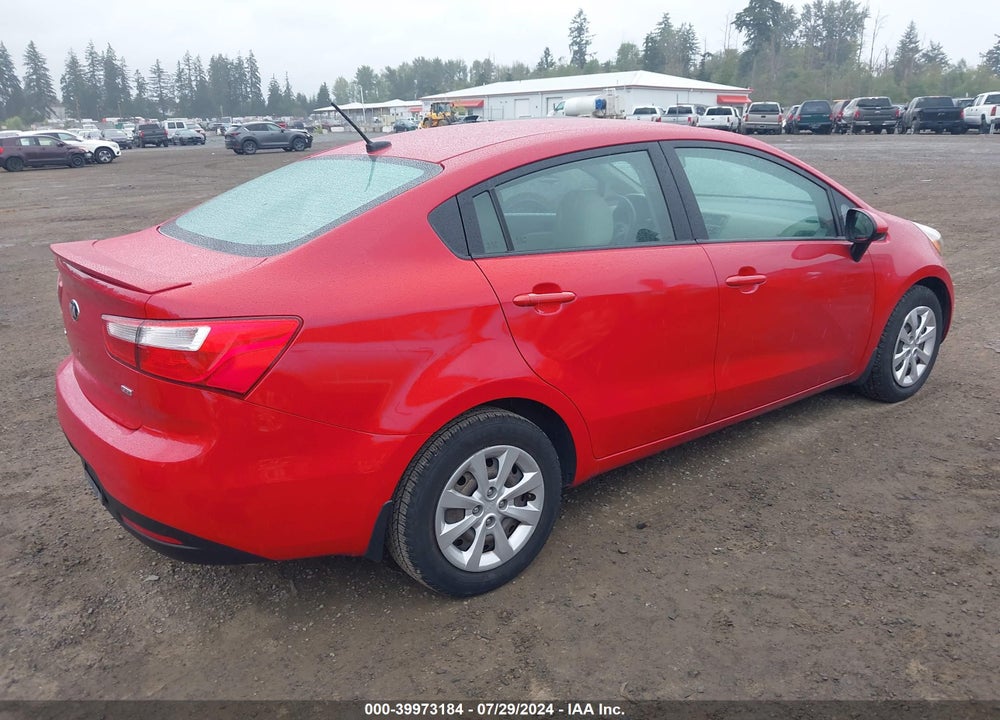 2013 KIA RIO LX VIN: KNADM4A39D6146824