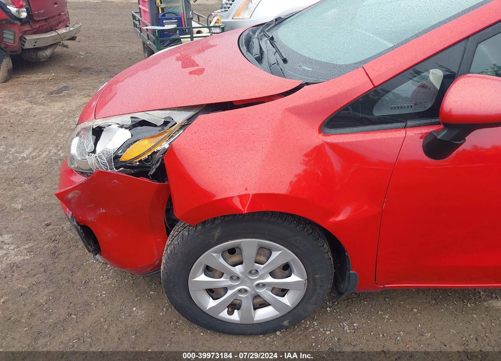 2013 KIA RIO LX VIN: KNADM4A39D6146824
