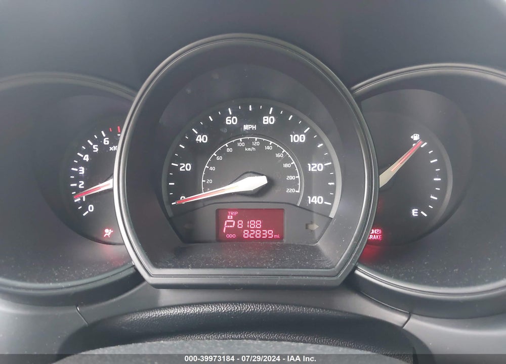 2013 KIA RIO LX VIN: KNADM4A39D6146824